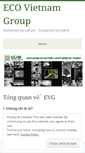Mobile Screenshot of ecovietnamgroupsite.com